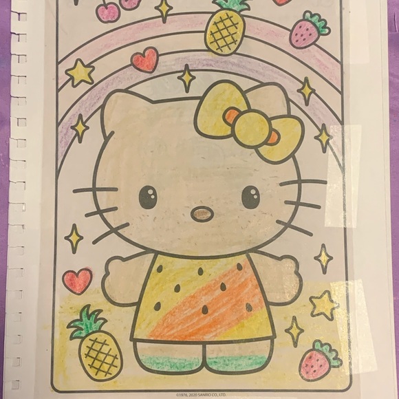 Hello kitty coloring pages for images it was fun expressing have fun - Picture 6 of 9